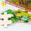 100шт Образовательная с плакатом Лучшая деревянная головоломка для детей