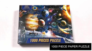 Пазлы 1000 штук для образования Интеллектуальные веселые игры-головоломки для взрослых Игрушки
