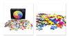 Оптовые всемирно известные пользовательские аксессуары и плесень круг вокруг 500 штук головоломки