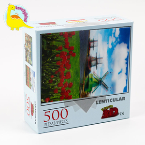 Полная линзообразная головоломка из 500 шт.